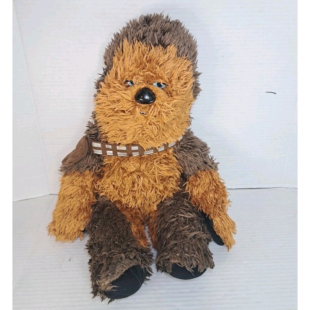 Build-A-Bear Star Wars Chewbacca Wookie Plush Stuffed Animal 21" BABW Chewie